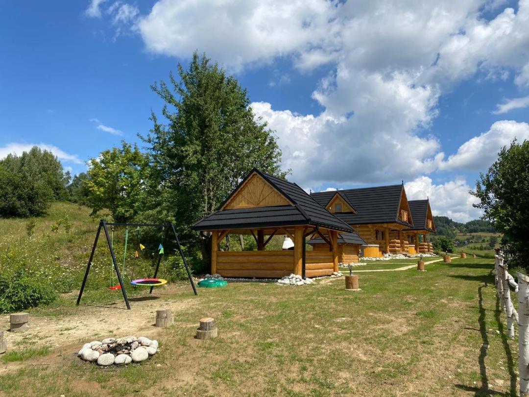 Domki Gorce Klikuszowa- Sauna, Jacuzzi Exterior foto